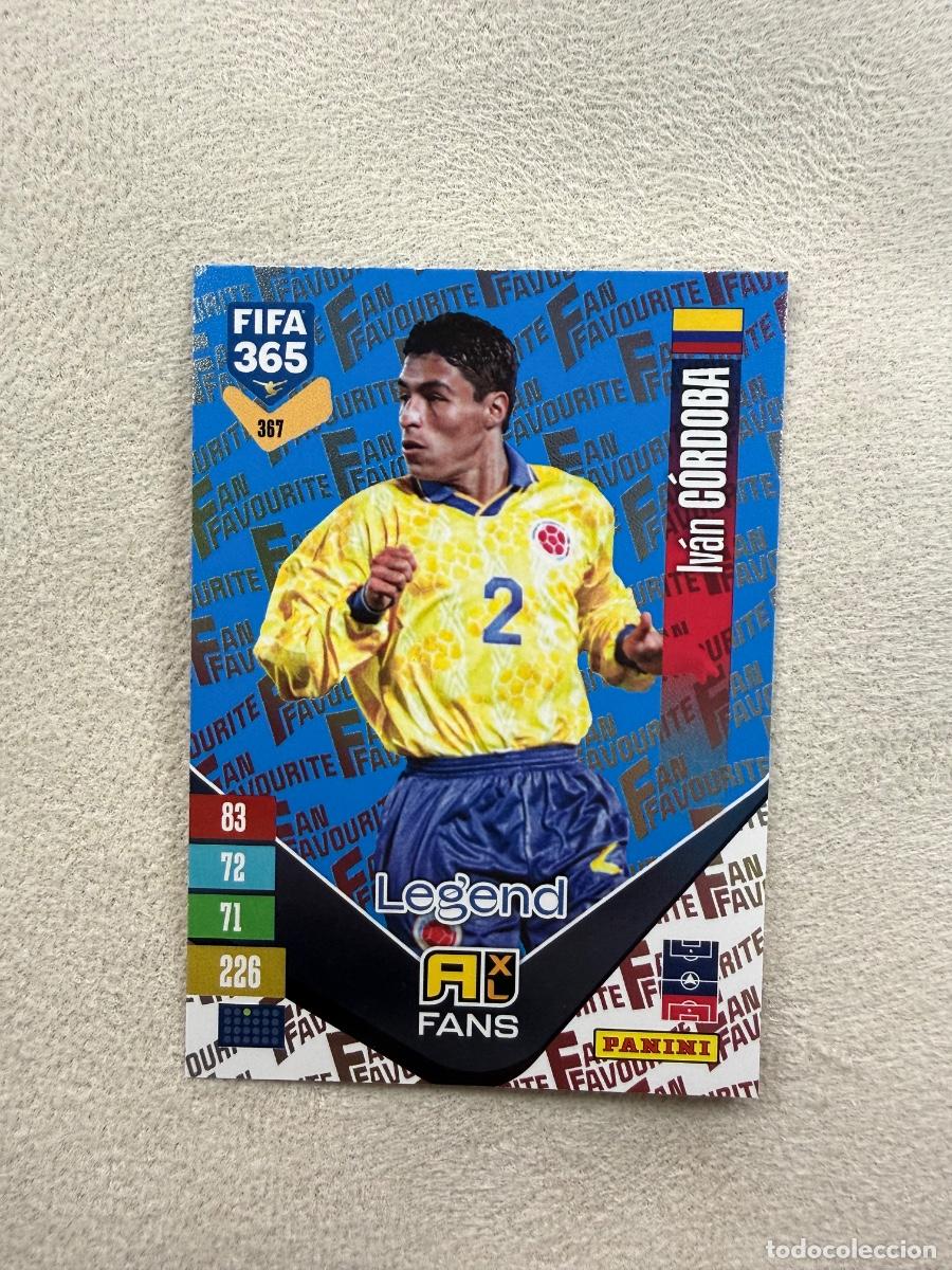 Cromos de f&uacute;tbol: FIFA 365 Adrenalyn XL 2027 &ndash; Ivan Cordoba Fan Favourite Azul