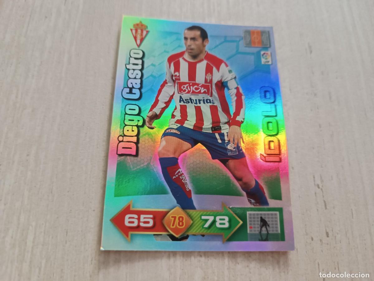 Cromos de f&uacute;tbol: DIEGO CASTRO &Iacute;DOLO ADRENALYN 2010 2011 10 11