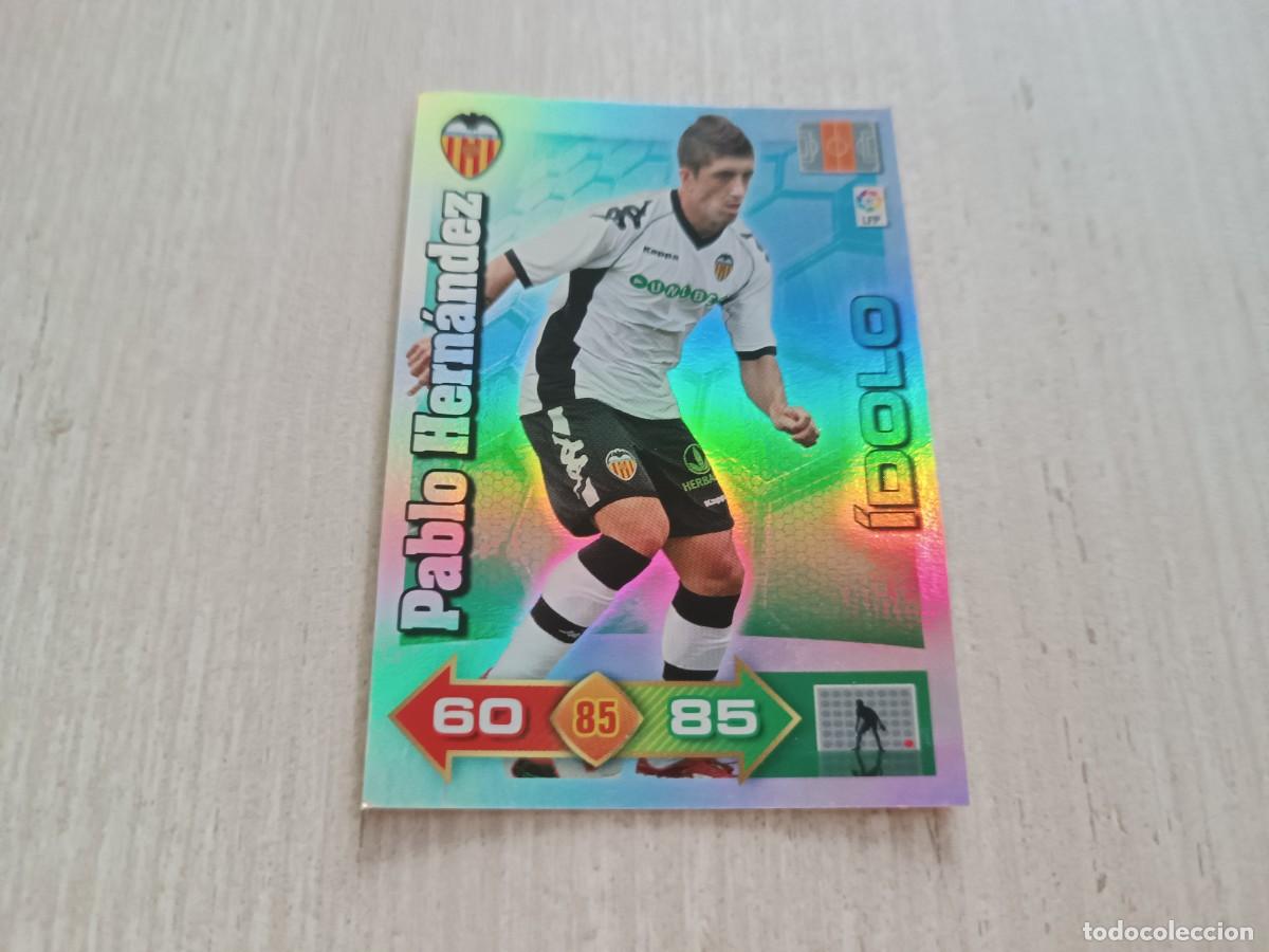 Football Stickers: PABLO HERN&Aacute;NDEZ &Iacute;DOLO ADRENALYN 2010 2011 10 11