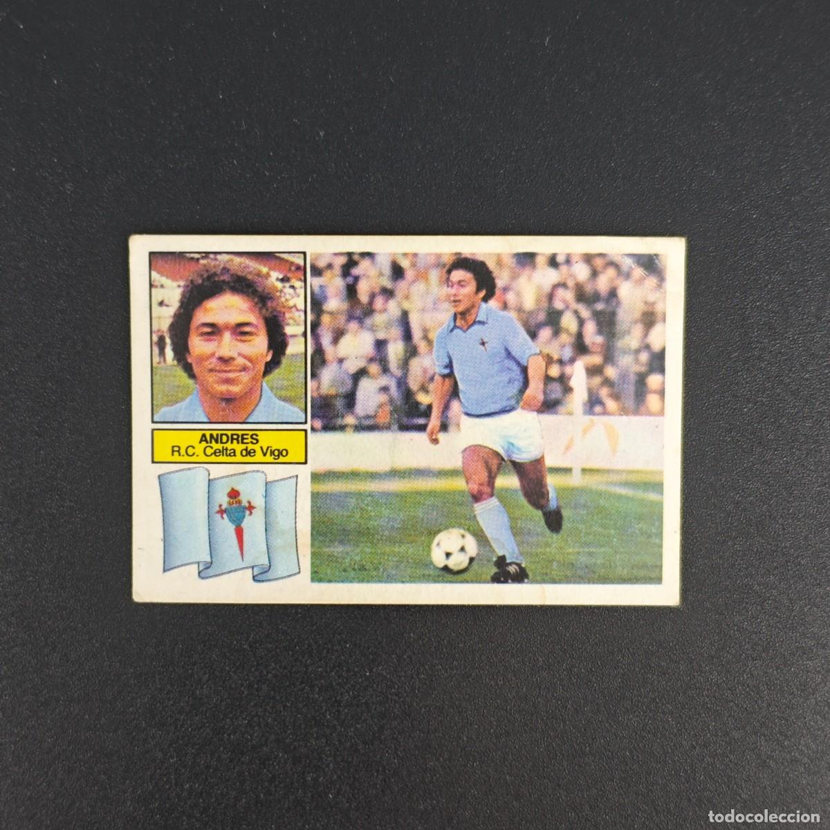 Football Stickers: CROMO DE FUTBOL LIGA ESTE 82 83 1982 1983 NUNCA PEGADO SIN PEGAR ANDRES CELTA DE VIGO RA1026