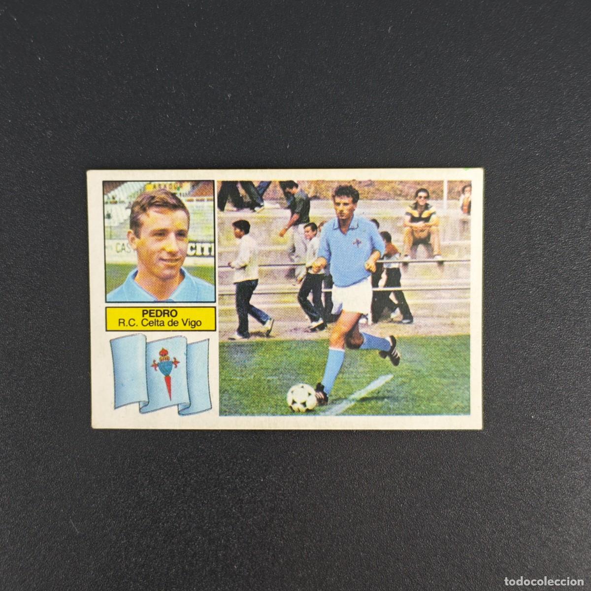 Cromos de f&uacute;tbol: CROMO DE FUTBOL LIGA ESTE 82 83 1982 1983 NUNCA PEGADO FICHAJE N&ordm; 9 PEDRO CELTA DE VIGO RA1026