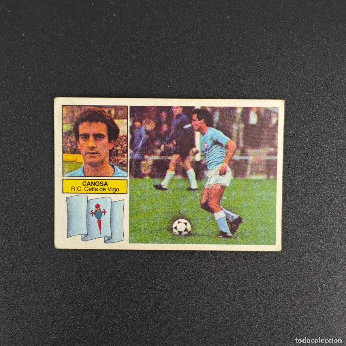 Cromos de f&uacute;tbol: CROMO DE FUTBOL LIGA ESTE 82 83 1982 1983 NUNCA PEGADO SIN PEGAR CANOSA CELTA DE VIGO RA1026