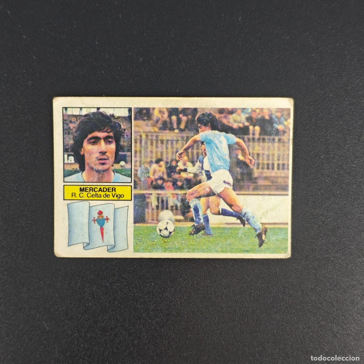Football Stickers: CROMO DE FUTBOL LIGA ESTE 82 83 1982 1983 NUNCA PEGADO SIN PEGAR MERCADER CELTA DE VIGO RA1026
