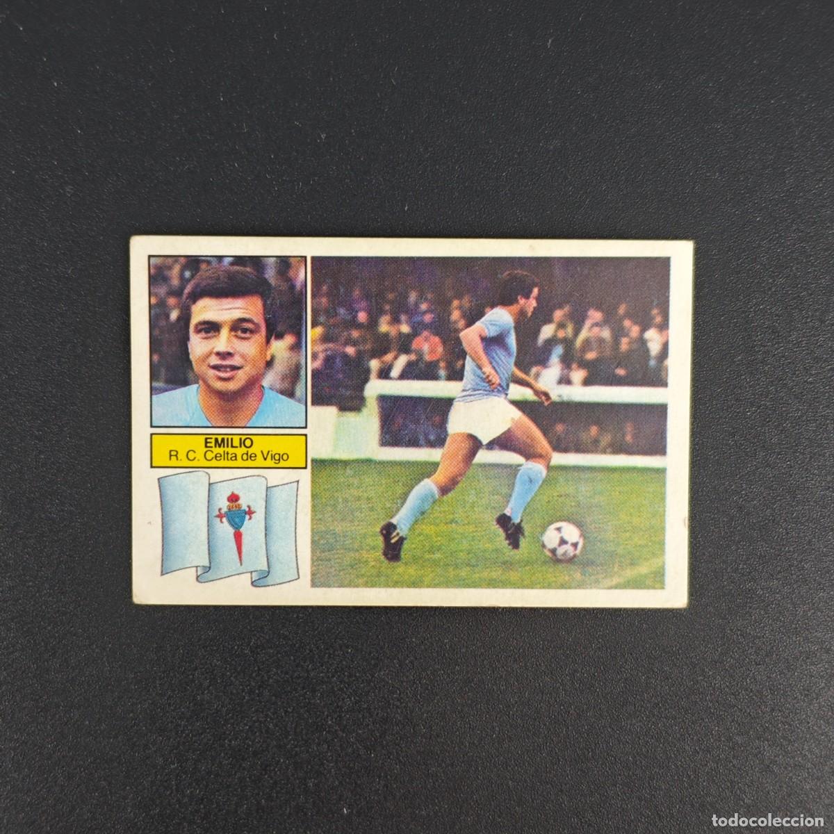 Cromos de f&uacute;tbol: CROMO DE FUTBOL LIGA ESTE 82 83 1982 1983 NUNCA PEGADO SIN PEGAR EMILIO CELTA DE VIGO RA1026