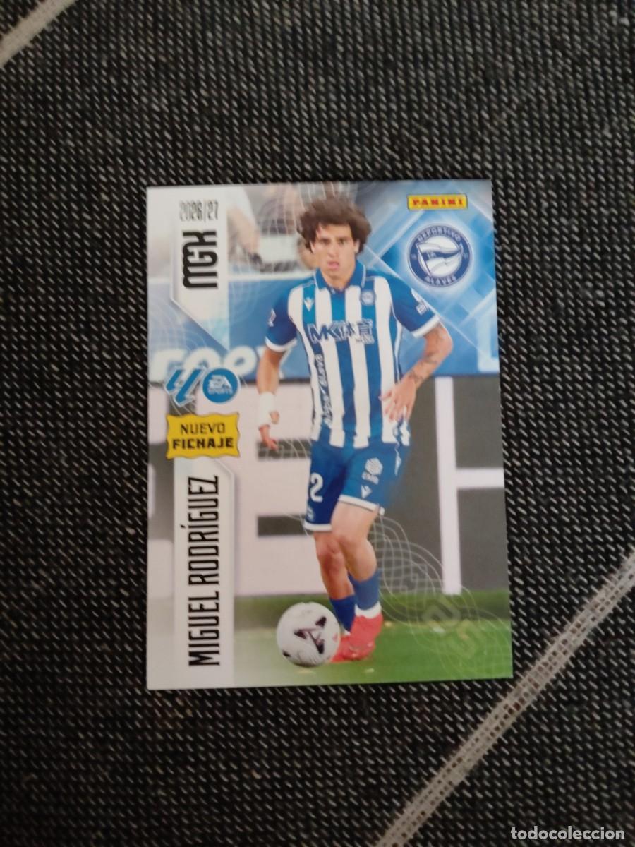 Cromos de f&uacute;tbol: 463 Miguel Rodr&iacute;guez nuevo fichaje alav&eacute;s megacracks 2026-27