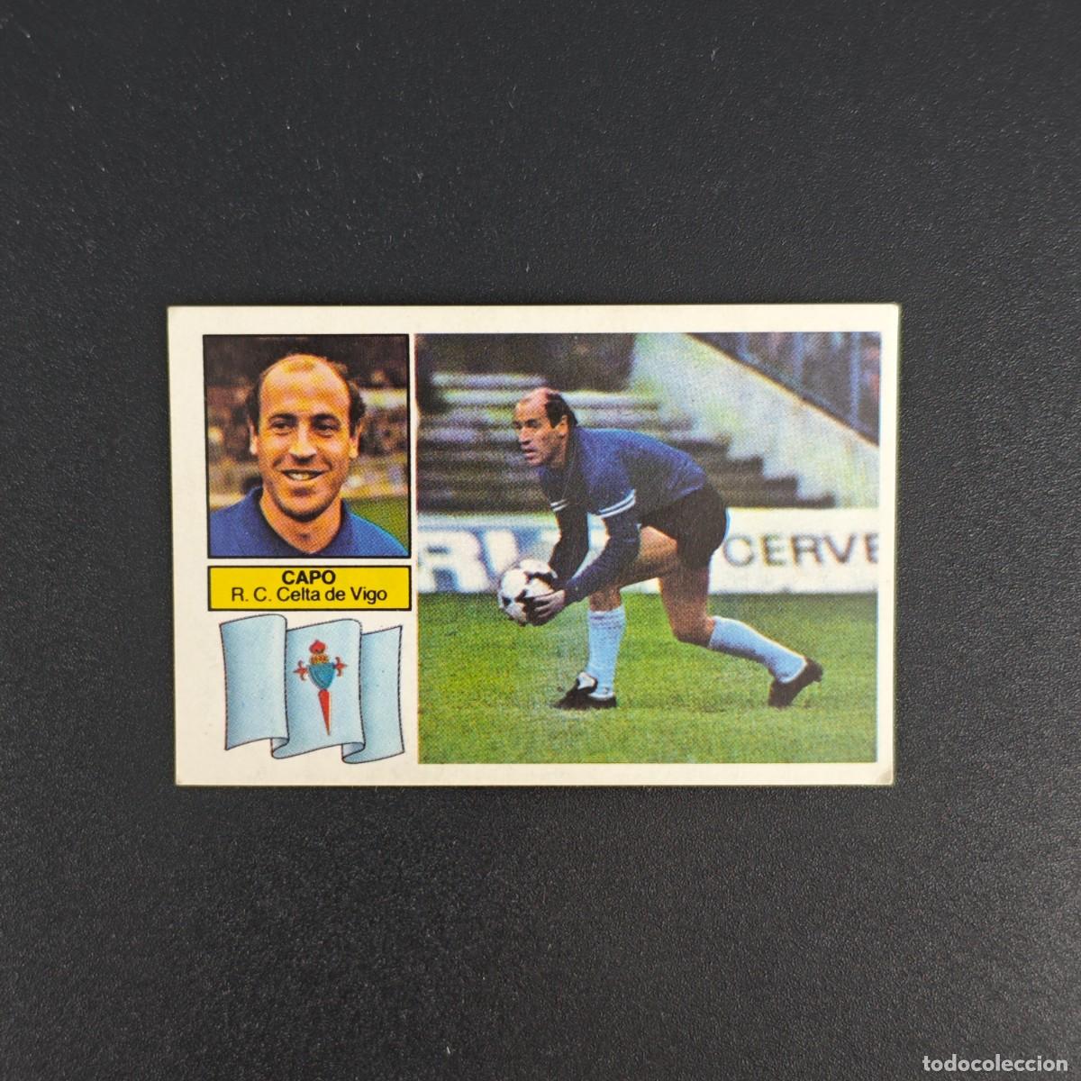 Cromos de f&uacute;tbol: CROMO DE FUTBOL LIGA ESTE 82 83 1982 1983 NUNCA PEGADO SIN PEGAR CAPO CELTA DE VIGO RA1026
