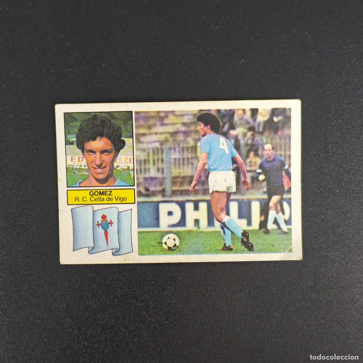 Cromos de f&uacute;tbol: CROMO DE FUTBOL LIGA ESTE 82 83 1982 1983 NUNCA PEGADO SIN PEGAR GOMEZ CELTA DE VIGO RA1026