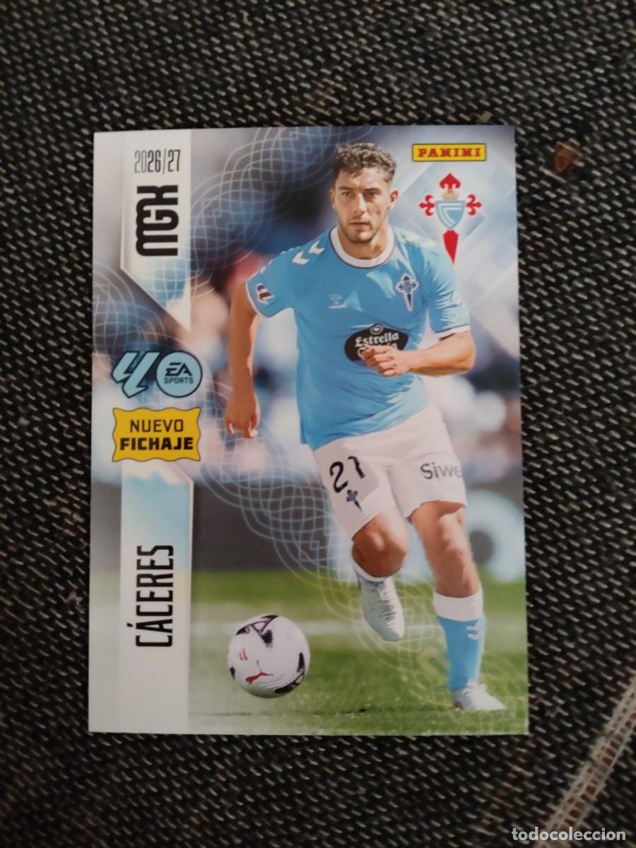 Cromos de f&uacute;tbol: 504 C&aacute;ceres celta nuevo fichaje megacracks 2026-27