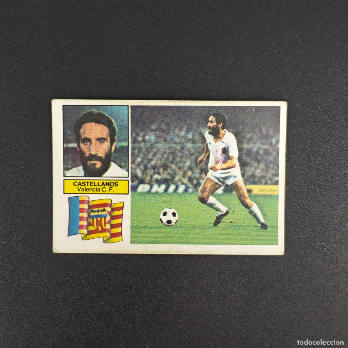Cromos de f&uacute;tbol: CROMO DE FUTBOL LIGA ESTE 82 83 1982 1983 NUNCA PEGADO SIN PEGAR CASTELLANOS VALENCIA RA1026