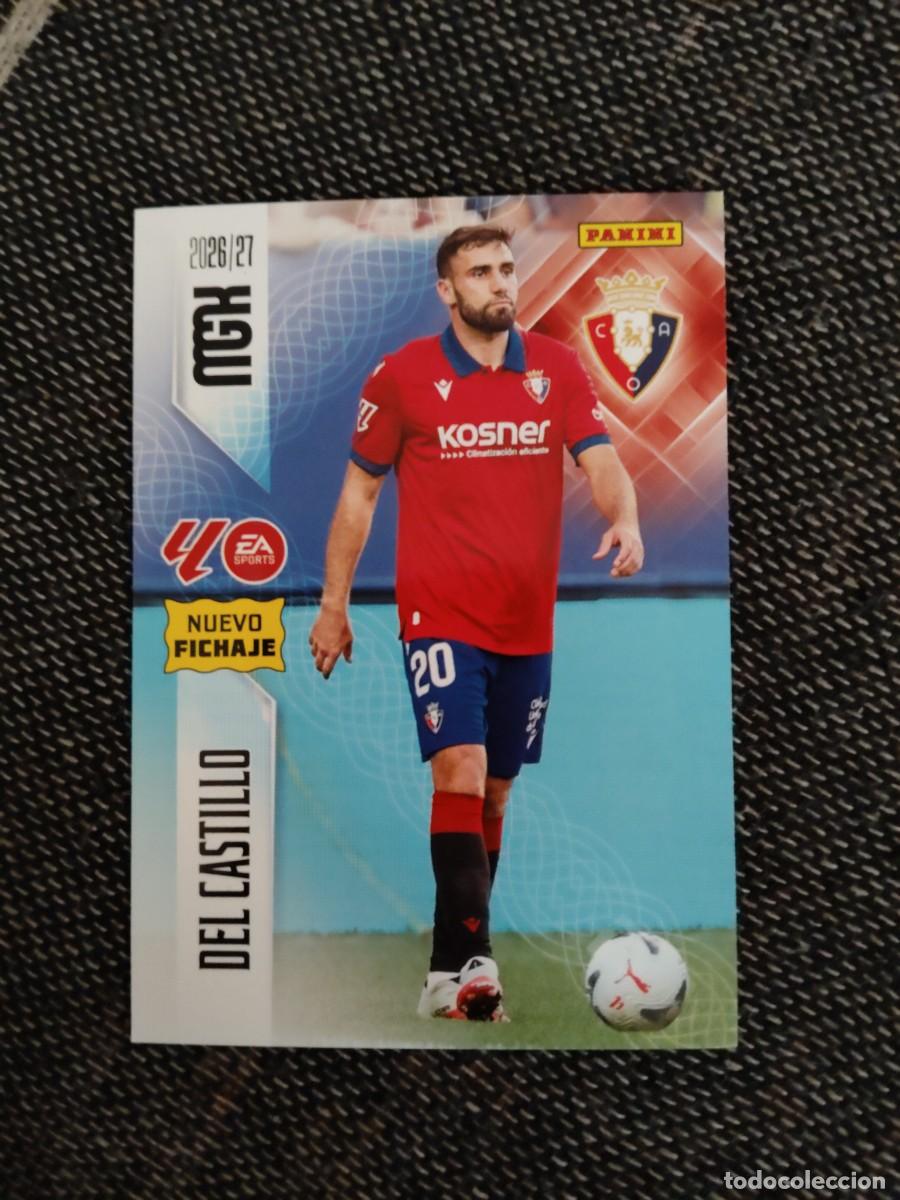 Cromos de f&uacute;tbol: 492 del castillo Osasuna nuevo fichaje megacracks 2026-27