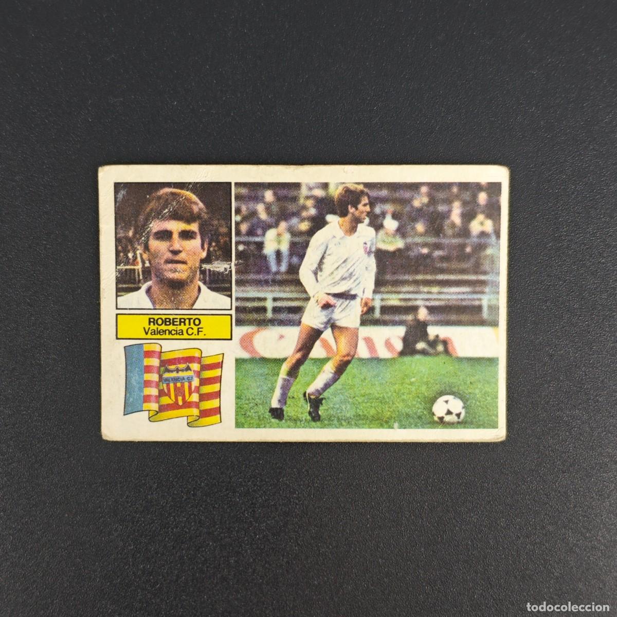 Cromos de Futebol: CROMO DE FUTBOL LIGA ESTE 82 83 1982 1983 NUNCA PEGADO SIN PEGAR ROBERTO VALENCIA RA1026