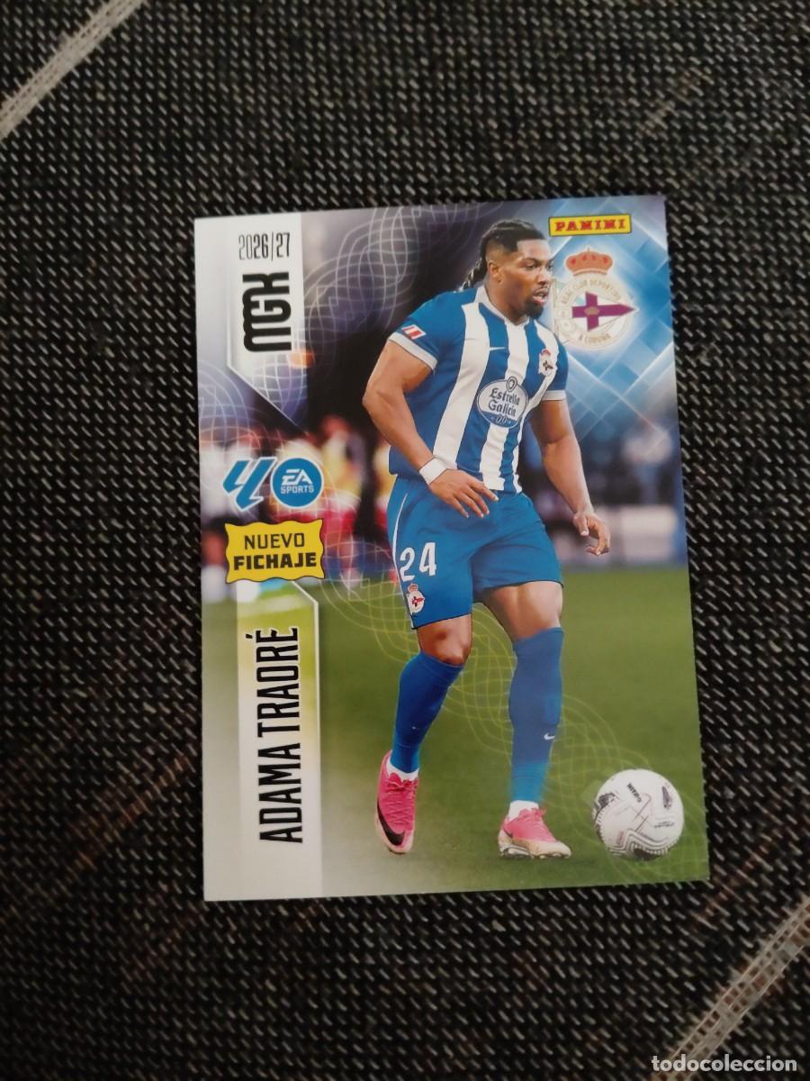 Cromos de Futebol: 510 adama traore Depor nuevo fichaje megacracks 2026-27