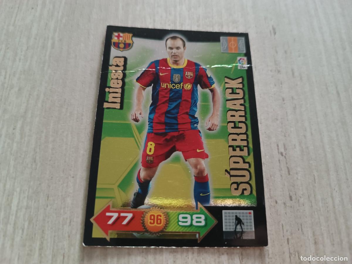 Cromos de Futebol: INIESTA SUPER CRACK ADRENALYN 2010 2011 10 11