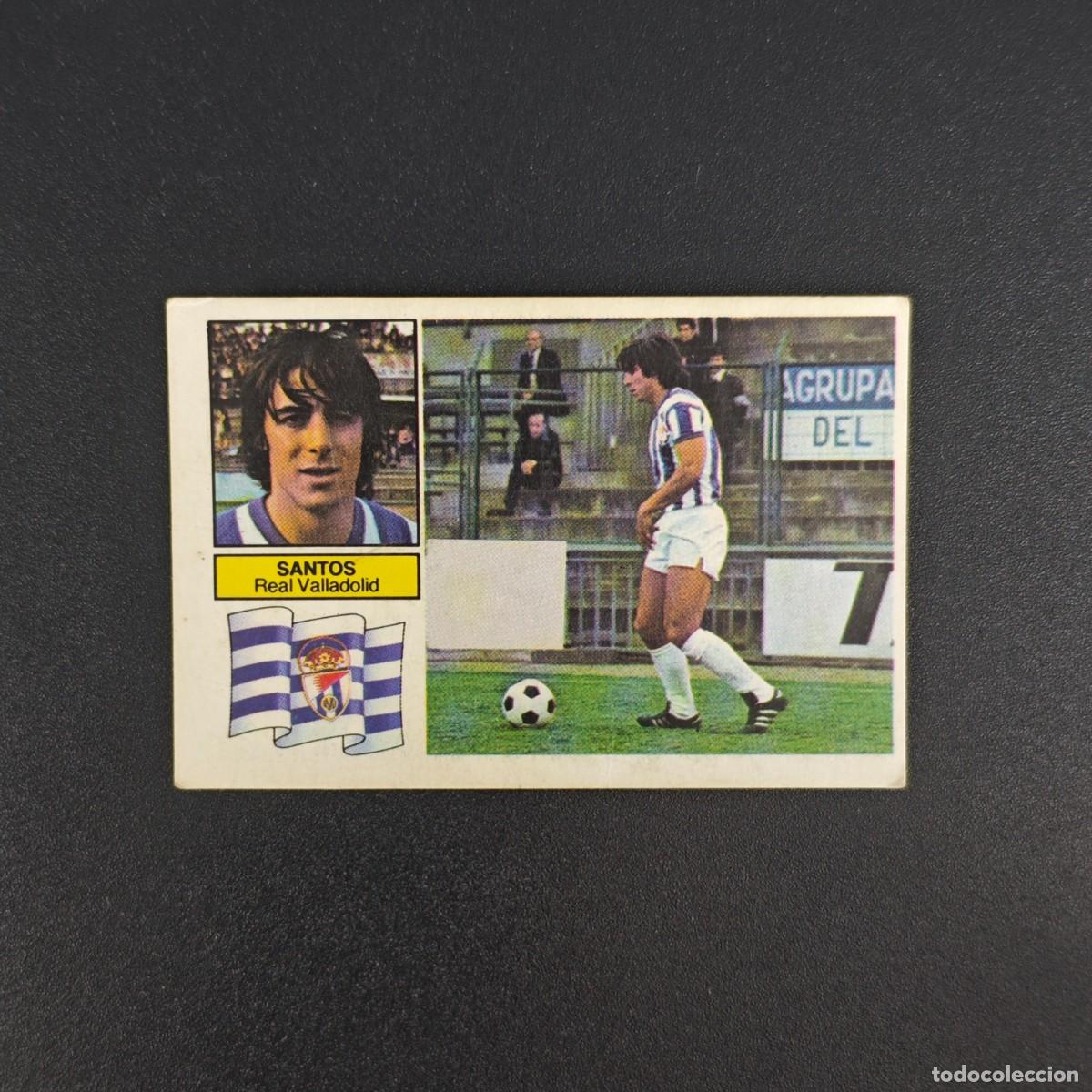 Cromos de Futebol: CROMO DE FUTBOL LIGA ESTE 82 83 1982 1983 NUNCA PEGADO SIN PEGAR SANTOS REAL VALLADOLID RA1026