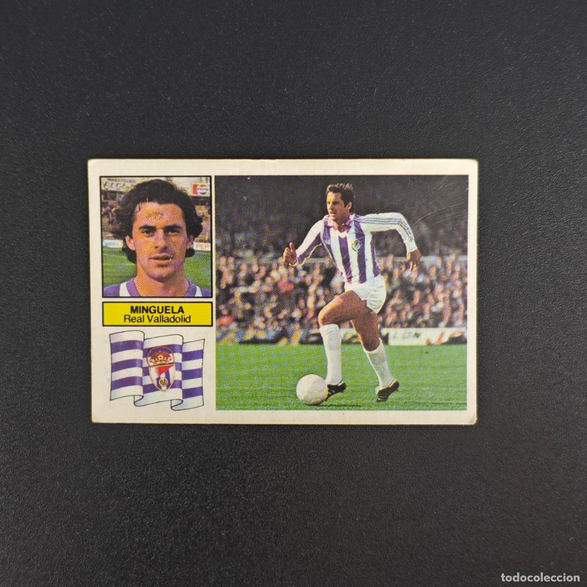 Cromos de Futebol: CROMO DE FUTBOL LIGA ESTE 82 83 1982 1983 NUNCA PEGADO SIN PEGAR MINGUELA REAL VALLADOLID RA1026