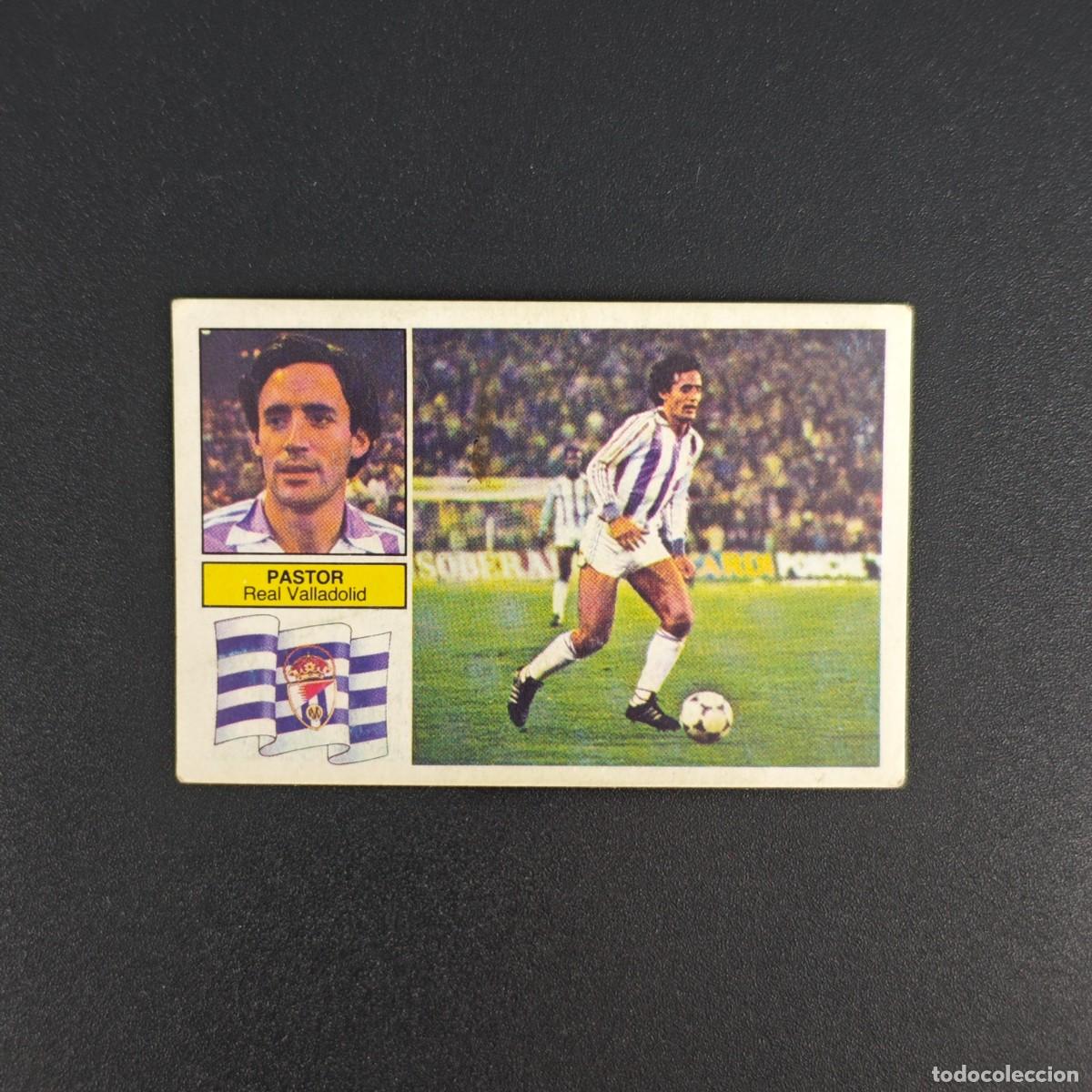 Cromos de Futebol: CROMO DE FUTBOL LIGA ESTE 82 83 1982 1983 NUNCA PEGADO SIN PEGAR PASTOR REAL VALLADOLID RA1026