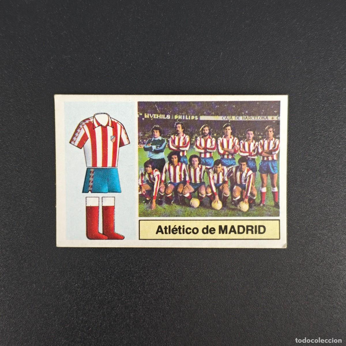 Cromos de Futebol: CROMO DE FUTBOL LIGA ESTE 82 83 1982 1983 NUNCA PEGADO SIN PEGAR ALINEACION ATLETICO MADRID RA1026