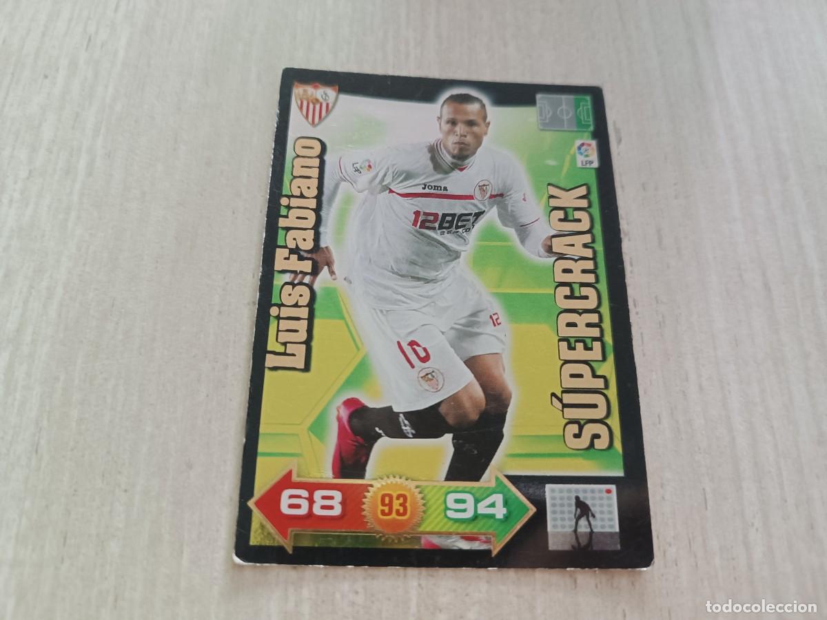 Cromos de Futebol: LUIS FABIANO SUPER CRACK ADRENALYN 2010 2011 10 11