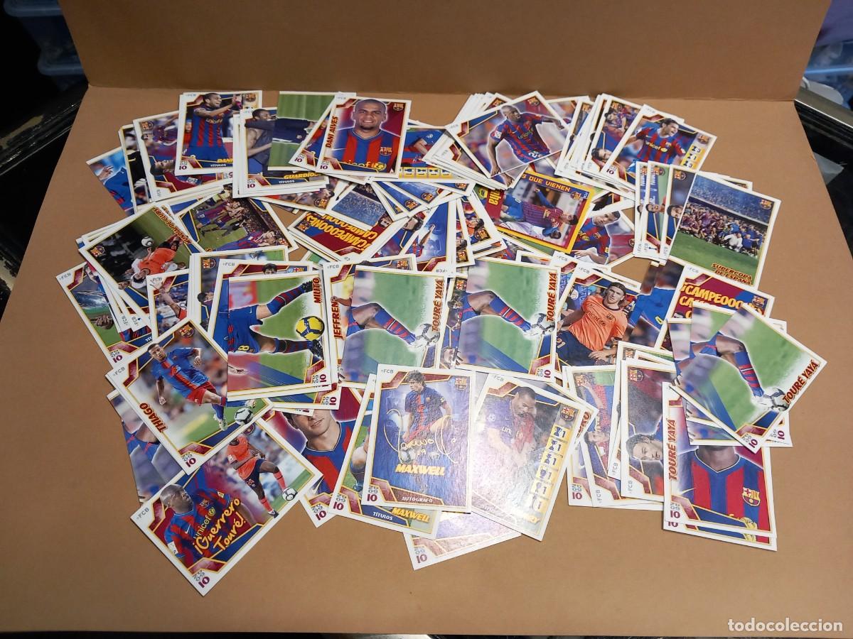 Cromos de Futebol: EL BAR&Ccedil;A DE LAS SEIS COPAS F.C BARCELONA LOTE 180 CROMOS NUNCA PEGADOS PANINI / COMPRA M&Iacute;NIMA 5&euro;