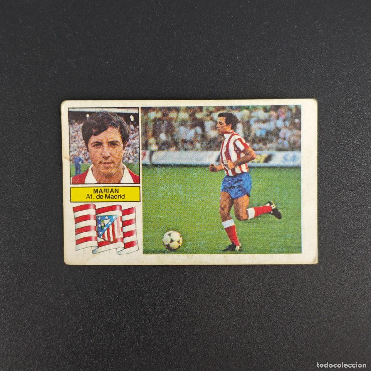 Cromos de Futebol: CROMO DE FUTBOL LIGA ESTE 82 83 1982 1983 NUNCA PEGADO SIN PEGAR MARIAN ATLETICO MADRID RA1026
