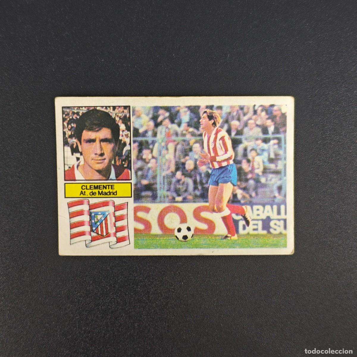 Cromos de f&uacute;tbol: CROMO FUTBOL LIGA ESTE 82 83 1982 1983 NUNCA PEGADO SIN PEGAR CLEMENTE ATLETICO MADRID RA1026 LEER
