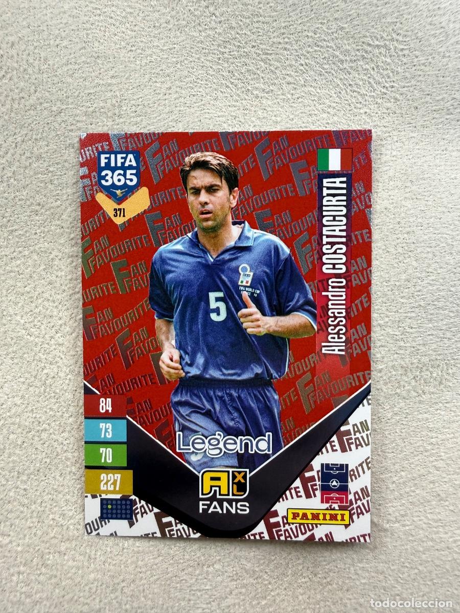 Cromos de f&uacute;tbol: FIFA 365 Adrenalyn XL 2027 &ndash; Alessandro Costacurta Fan Favourite Rojo