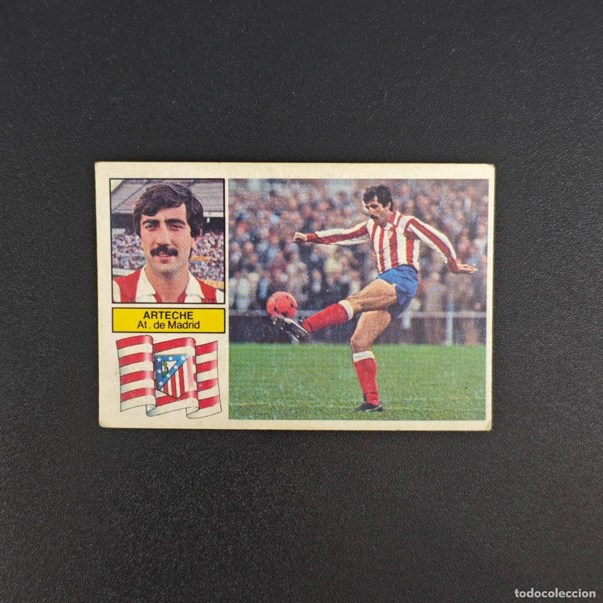 Cromos de f&uacute;tbol: CROMO DE FUTBOL LIGA ESTE 82 83 1982 1983 NUNCA PEGADO SIN PEGAR ARTECHE ATLETICO MADRID RA1026
