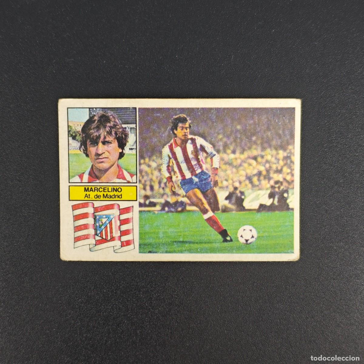 Cromos de Futebol: CROMO DE FUTBOL LIGA ESTE 82 83 1982 1983 NUNCA PEGADO SIN PEGAR MARCELINO ATLETICO MADRID RA1026