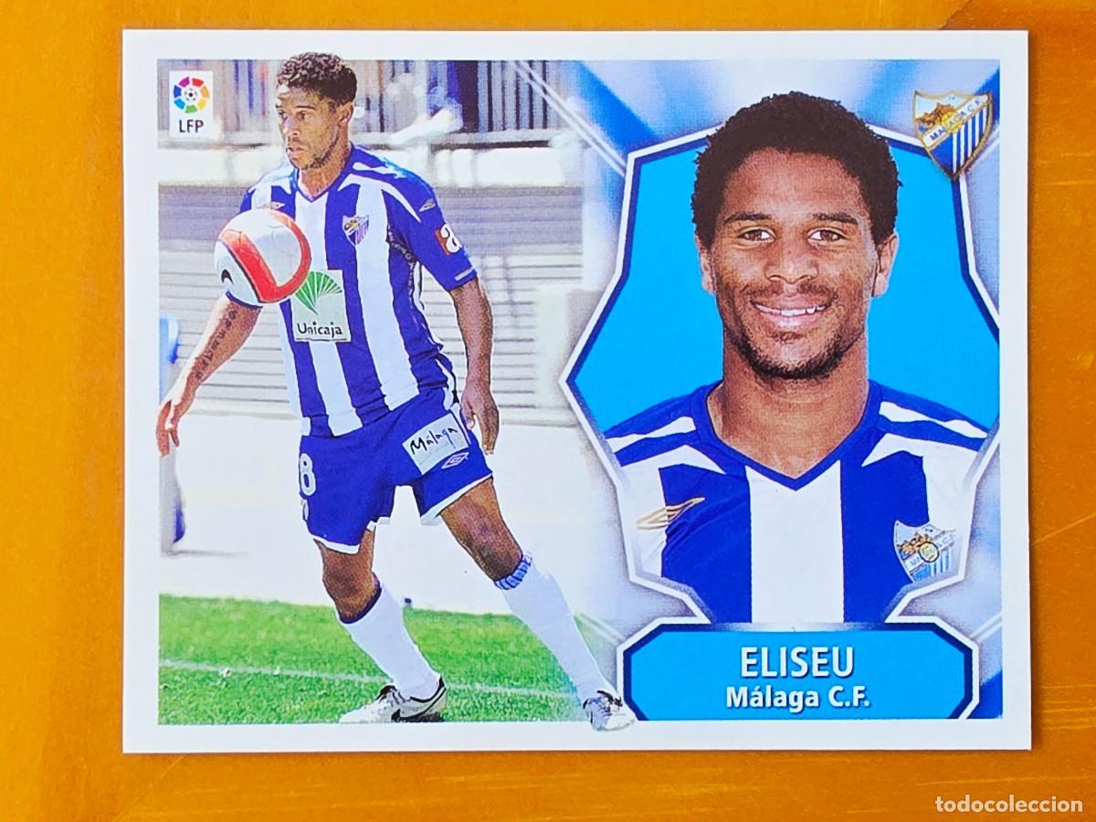 Cromos de f&uacute;tbol: Eliseu, M&aacute;laga CF, Panini Ediciones Liga Este 2008 2009 08 09, sin pegar
