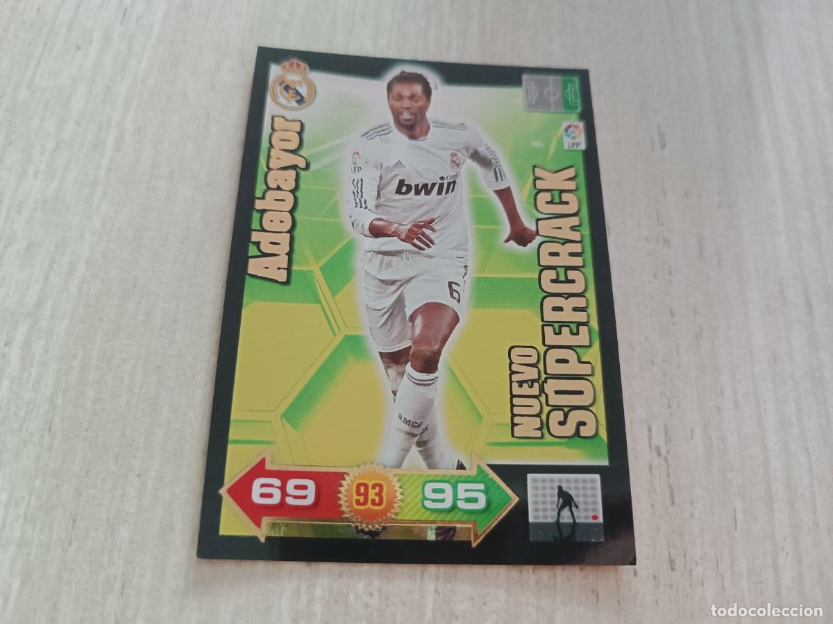 Cromos de f&uacute;tbol: ADEBAYOR NUEVO SUPER CRACK ADRENALYN 2010 2011 10 11
