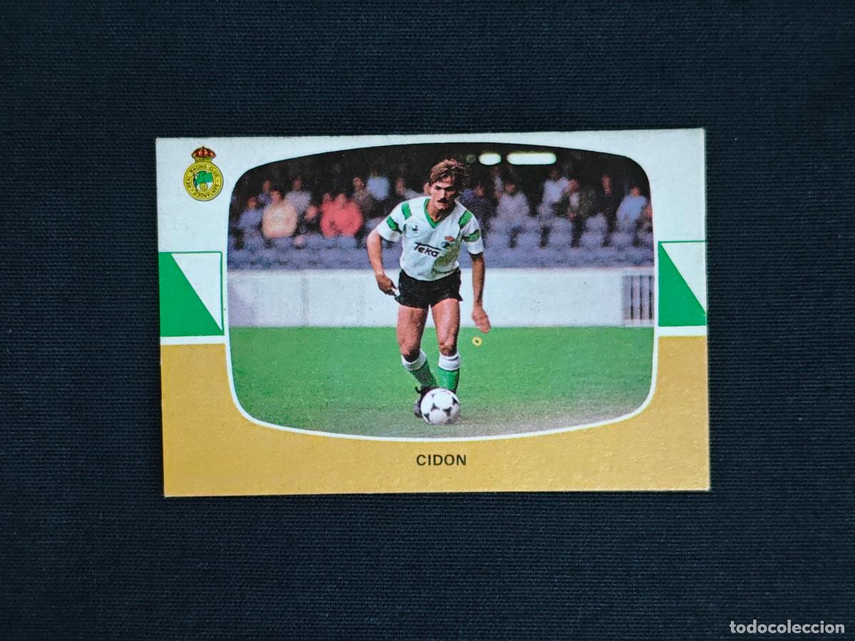 Cromos de f&uacute;tbol: CROMO DE FUTBOL - CIDON - RACING SANTANDER - LIGA 84 85 - 1984 1985 - CROMOS CANO SIN PEGAR
