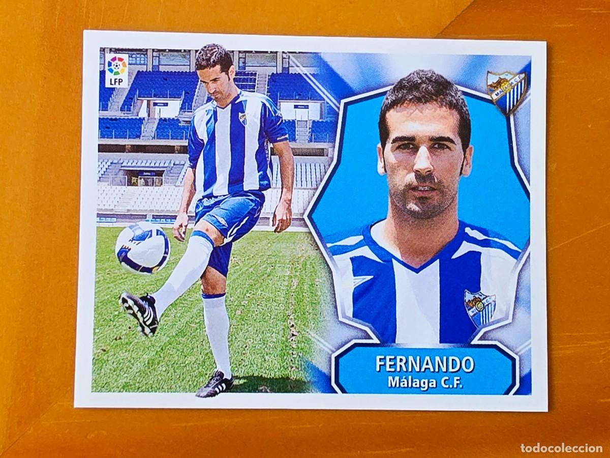 Cromos de f&uacute;tbol: Fernando Fern&aacute;ndez, M&aacute;laga CF, Panini Ediciones Liga Este 2008 2009 08 09, sin pegar