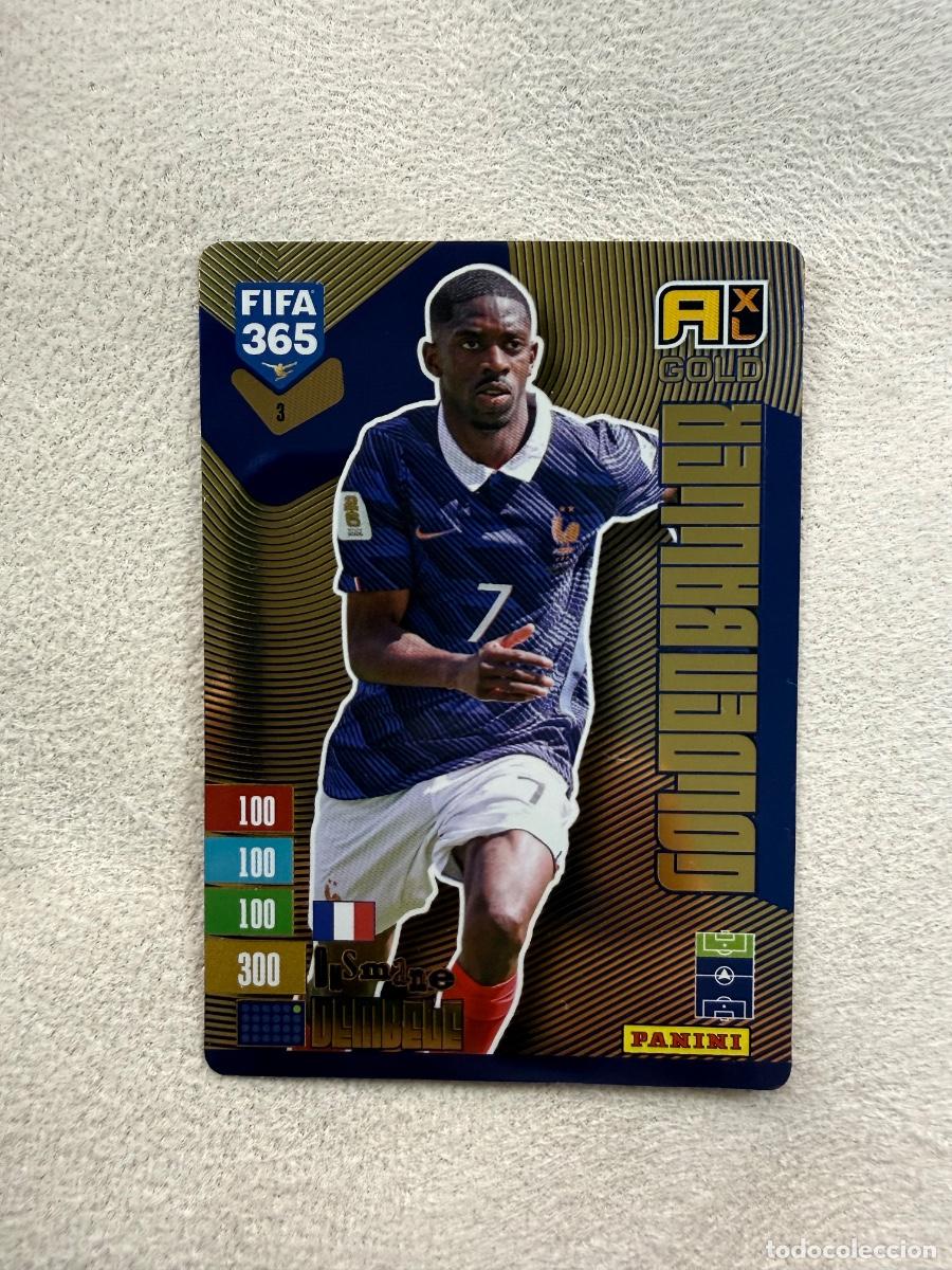 Cromos de f&uacute;tbol: FIFA 365 Adrenalyn XL 2027 &ndash; Ousmane Dembele Golden Baller Balon de Oro