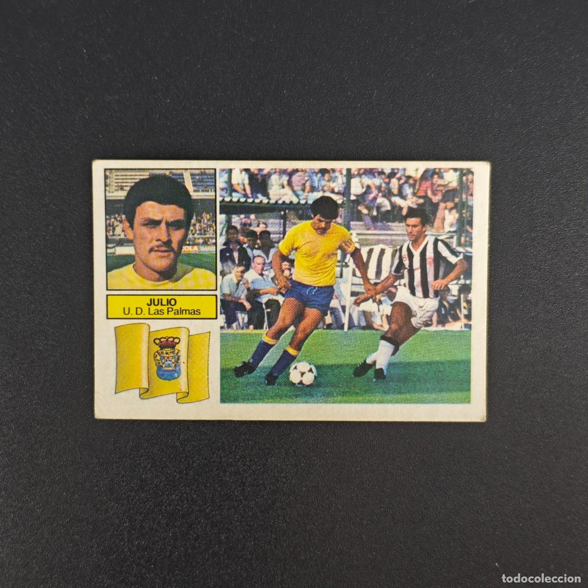 Cromos de f&uacute;tbol: CROMO DE FUTBOL LIGA ESTE 82 83 1982 1983 NUNCA PEGADO SIN PEGAR JULIO LAS PALMAS RA1026