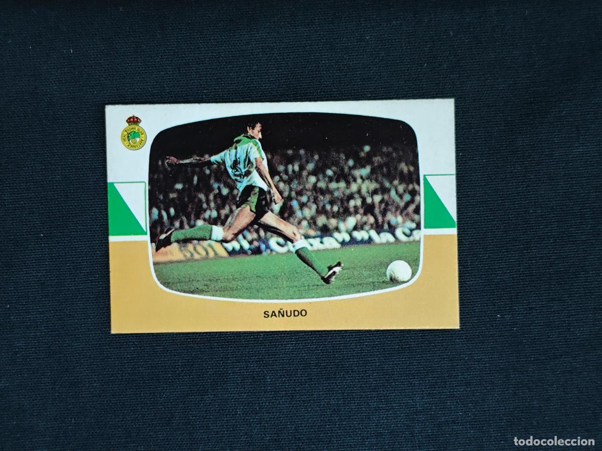 Cromos de f&uacute;tbol: CROMO DE FUTBOL - SA&Ntilde;UDO - RACING SANTANDER - LIGA 84 85 - 1984 1985 - CROMOS CANO SIN PEGAR