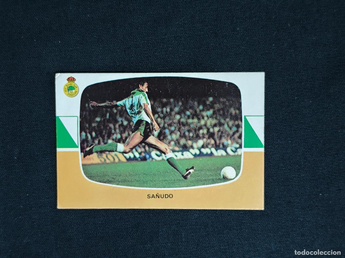 Cromos de f&uacute;tbol: CROMO DE FUTBOL - SA&Ntilde;UDO - RACING SANTANDER - LIGA 84 85 - 1984 1985 - CROMOS CANO SIN PEGAR