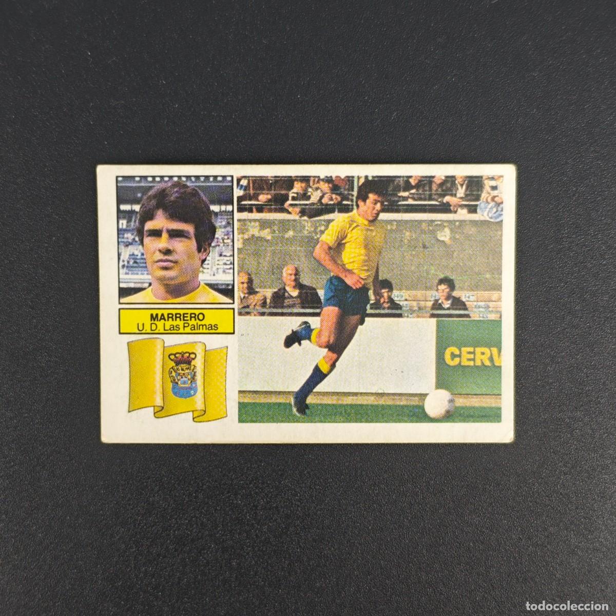 Cromos de f&uacute;tbol: CROMO DE FUTBOL LIGA ESTE 82 83 1982 1983 NUNCA PEGADO SIN PEGAR MARRERO LAS PALMAS RA1026