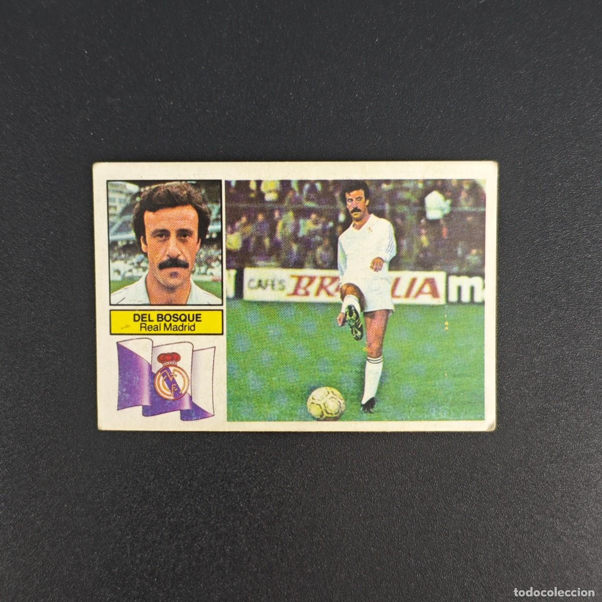 Cromos de f&uacute;tbol: CROMO DE FUTBOL LIGA ESTE 82 83 1982 1983 NUNCA PEGADO SIN PEGAR DEL BOSQUE REAL MADRID RA1026