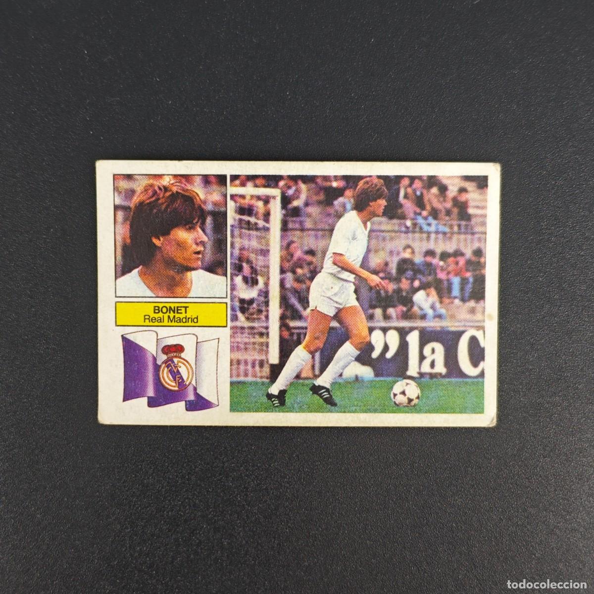 Cromos de f&uacute;tbol: CROMO DE FUTBOL LIGA ESTE 82 83 1982 1983 NUNCA PEGADO FICHAJE N&ordm; 7 BONET REAL MADRID RA1026