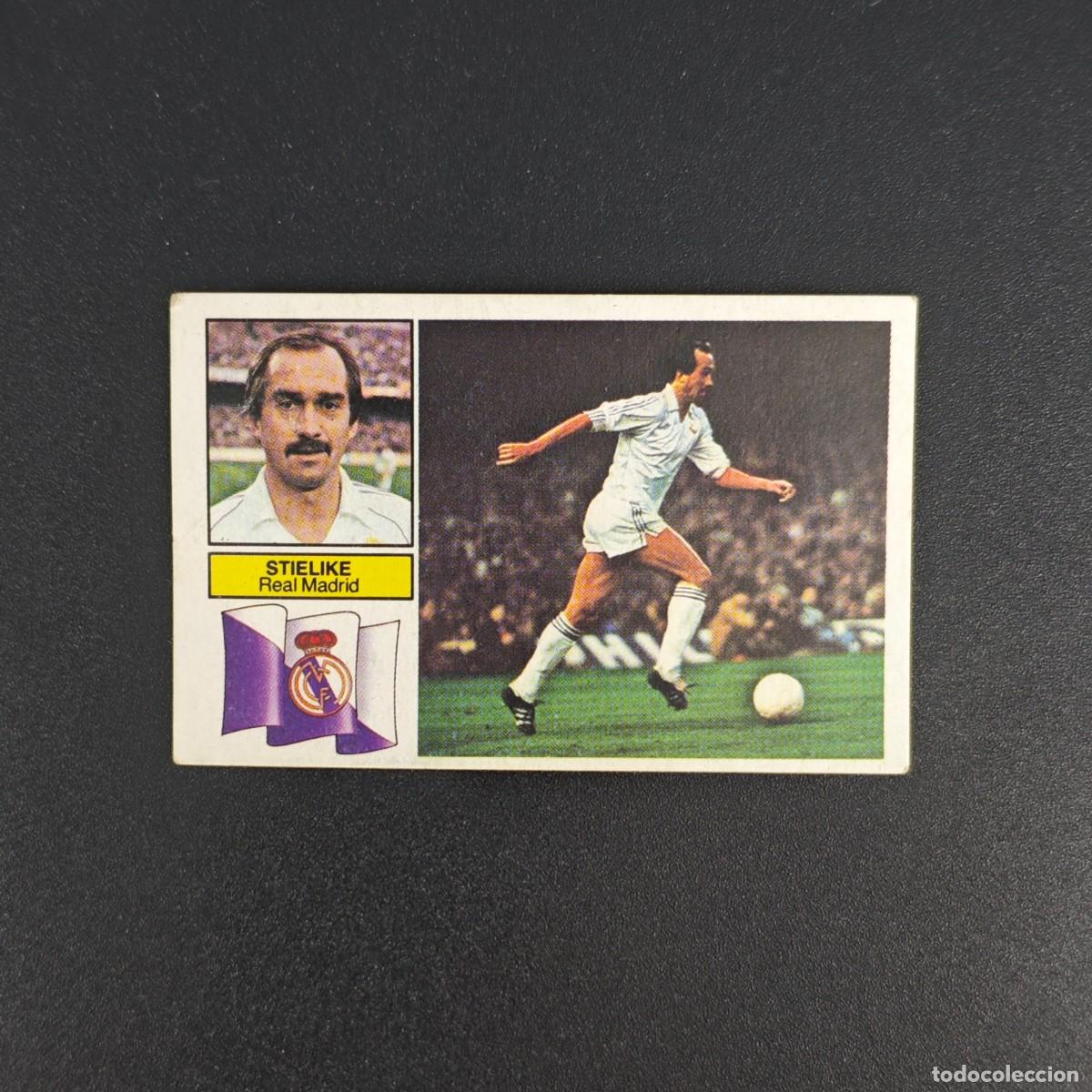 Cromos de f&uacute;tbol: CROMO DE FUTBOL LIGA ESTE 82 83 1982 1983 NUNCA PEGADO SIN PEGAR STIELIKE REAL MADRID RA1026
