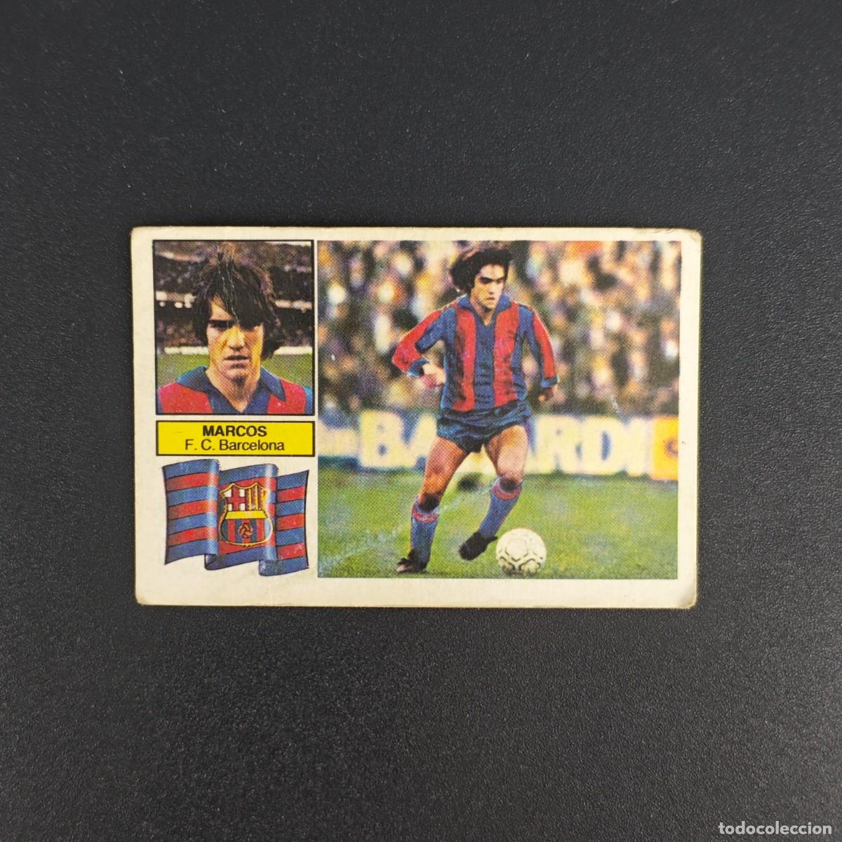 Cromos de f&uacute;tbol: CROMO DE FUTBOL LIGA ESTE 82 83 1982 1983 NUNCA PEGADO SIN PEGAR MARCOS BARCELONA RA1026