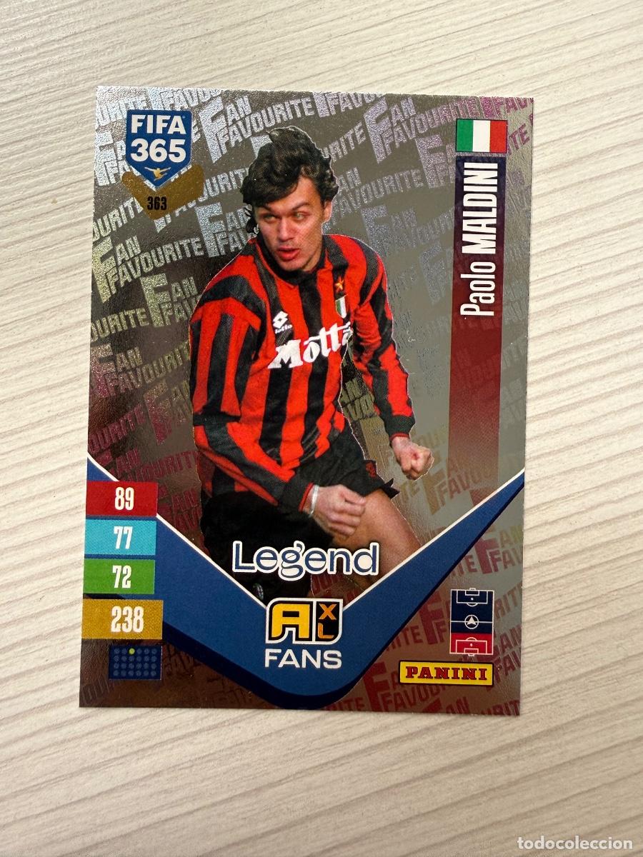Cromos de f&uacute;tbol: ADRENALYN XL FIFA 365 2027 - Paolo Maldini Fan Favourite