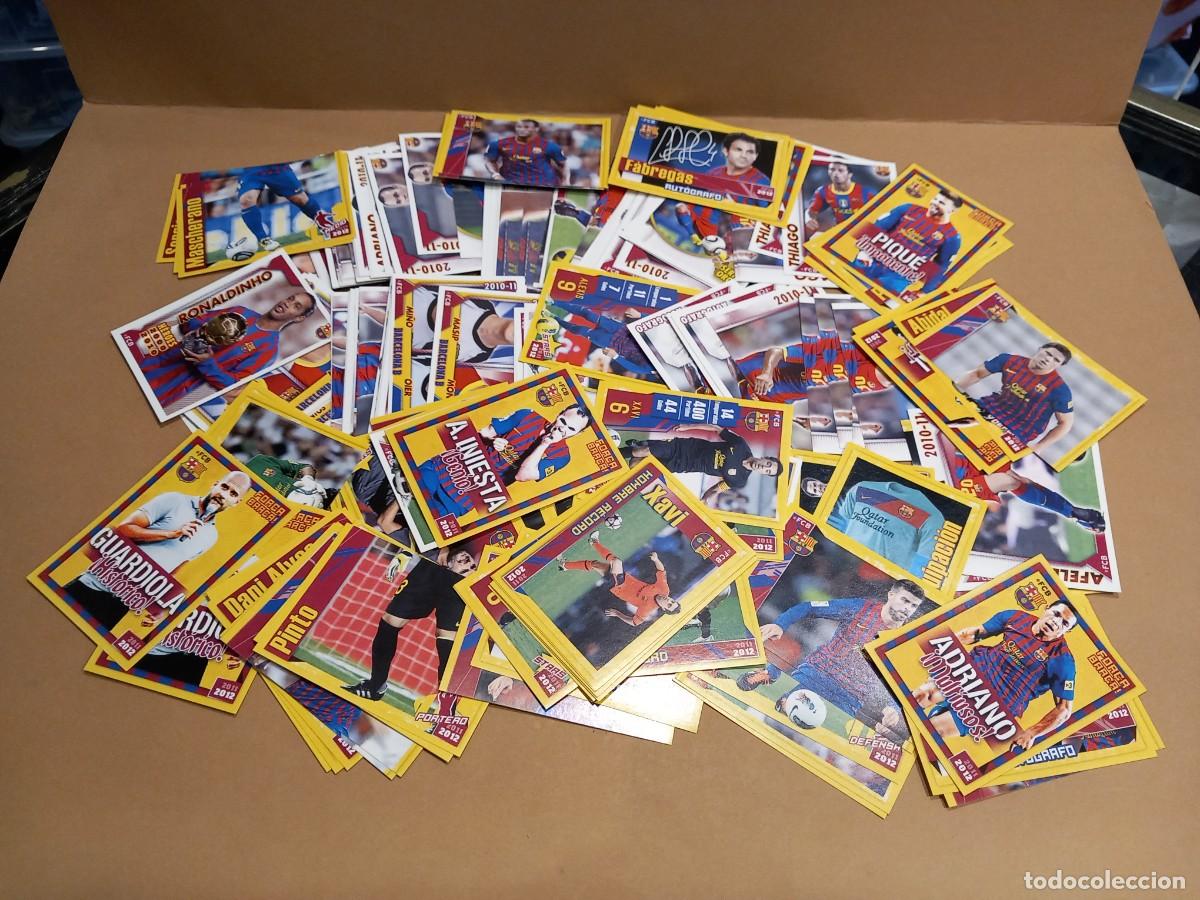 Cromos de f&uacute;tbol: LOTE DE 181 CROMOS DE F&Uacute;TBOL F.C.B 2010- 2011 CROMOS NUNCA PEGADOS PANINI / COMPRA M&Iacute;NIMA 5&euro;