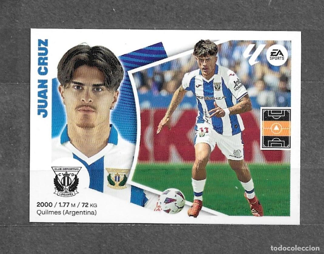 Cromos de f&uacute;tbol: Liga este 24/25 - Juan Cruz - N&ordm; 17 - CD Legan&eacute;s
