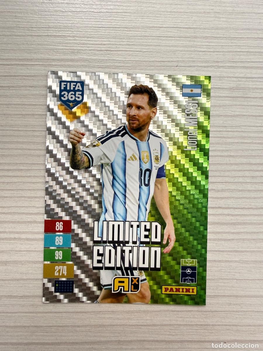 Cromos de f&uacute;tbol: ADRENALYN XL FIFA 365 2027 -Lionel Messi Limited Edition