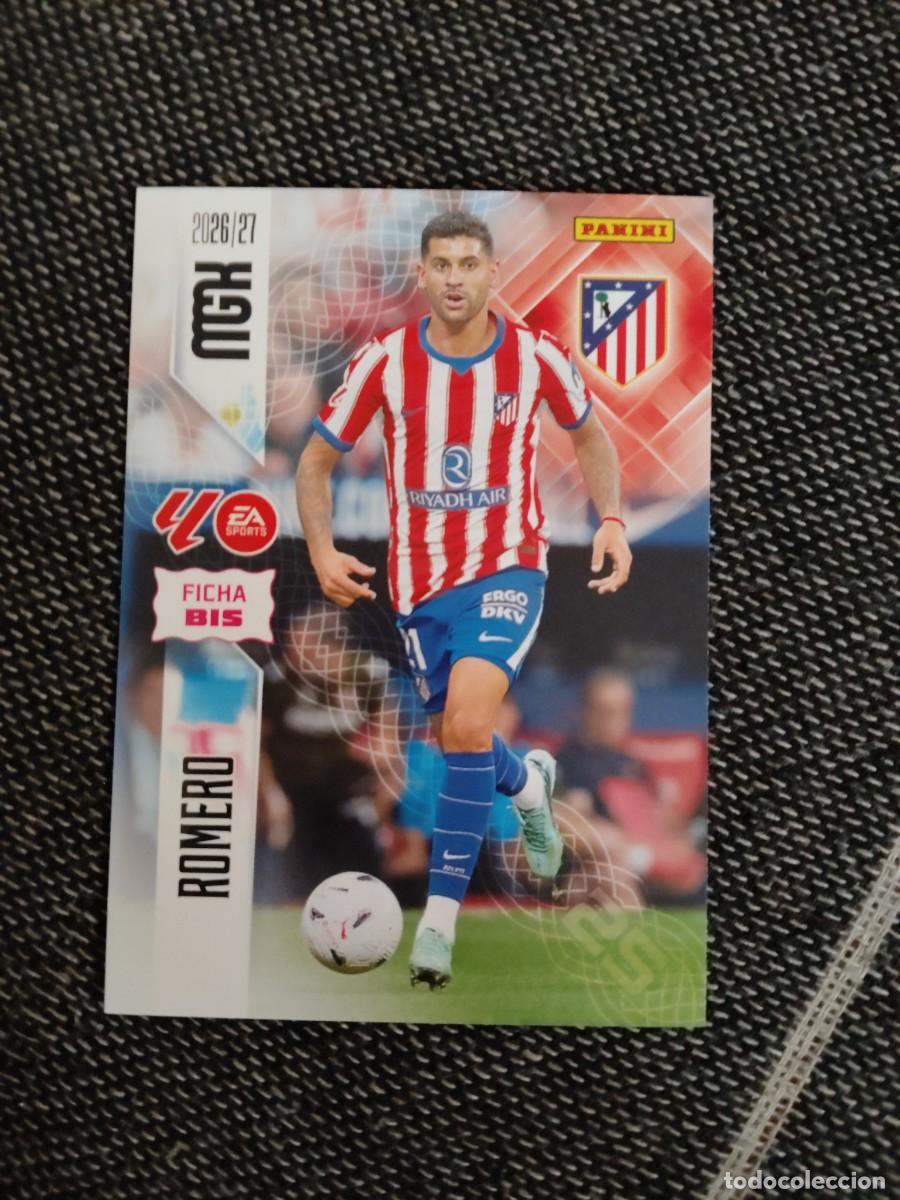 Cromos de f&uacute;tbol: 61 bis romero Atletico de Madrid megacracks 2026-27