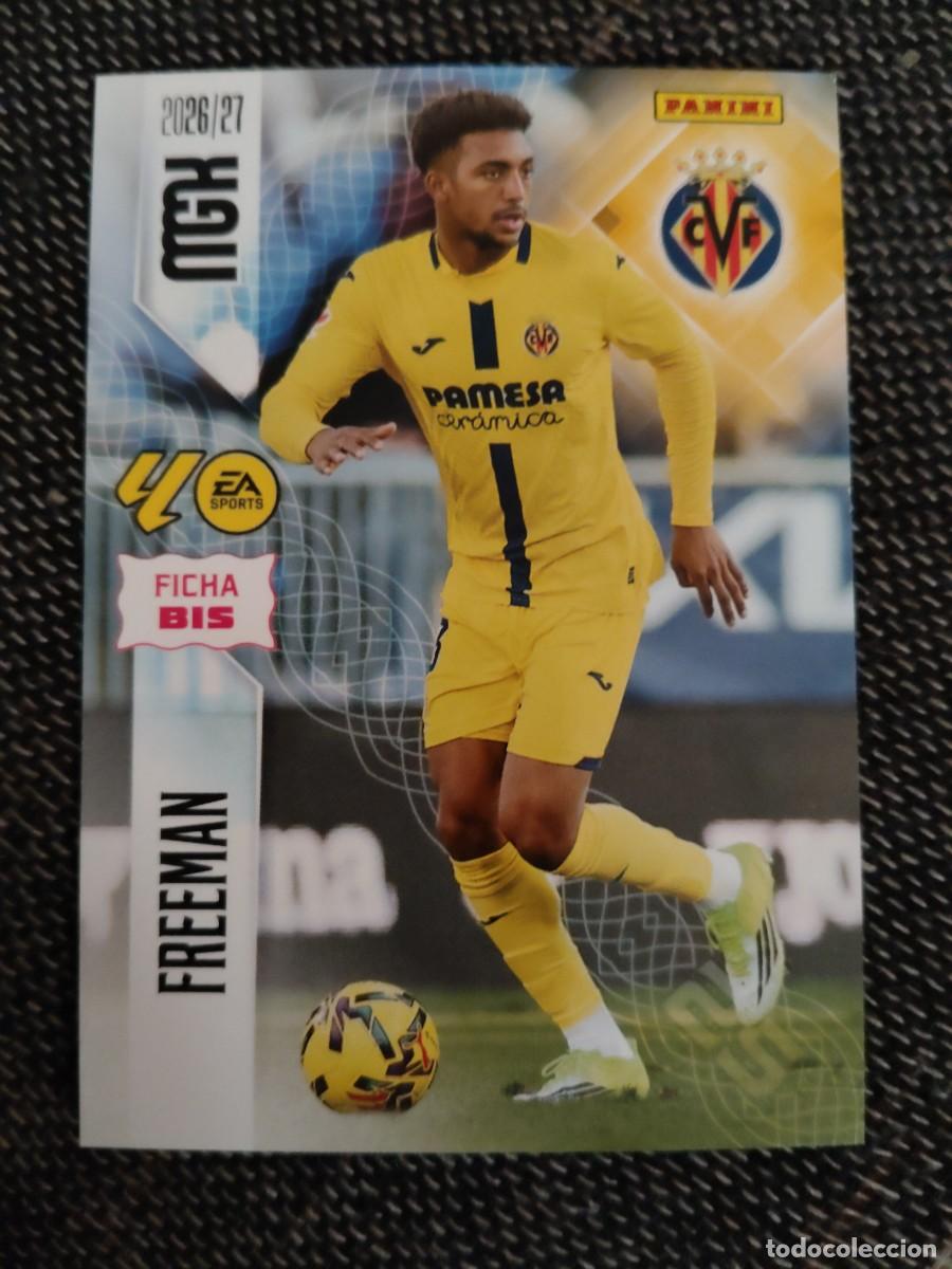 Cromos de f&uacute;tbol: 364 bis freeman Villarreal megacracks 2026-27