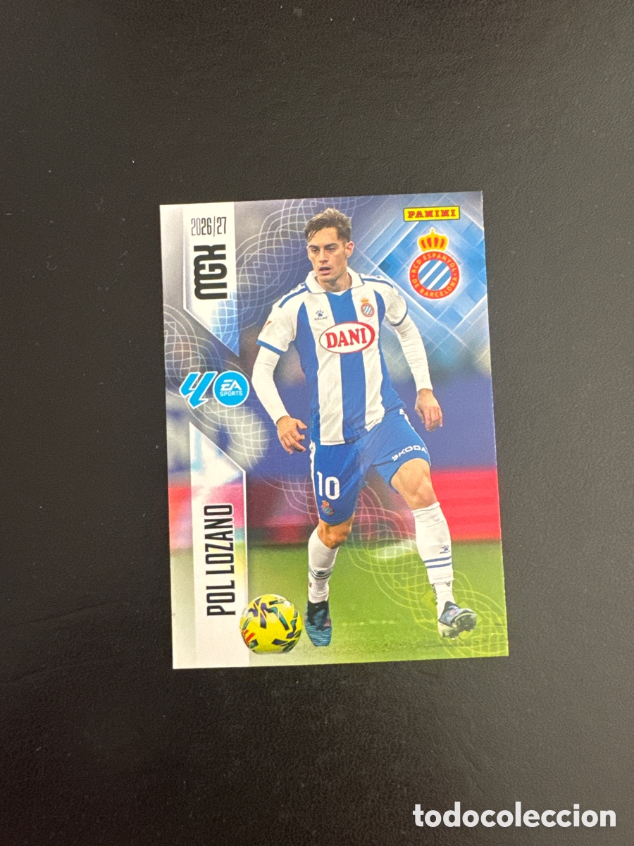 Cromos de f&uacute;tbol: POL LOZANO ESPA&Ntilde;OL N&Uacute;MERO 173 MEGACRACKS 2026 2027