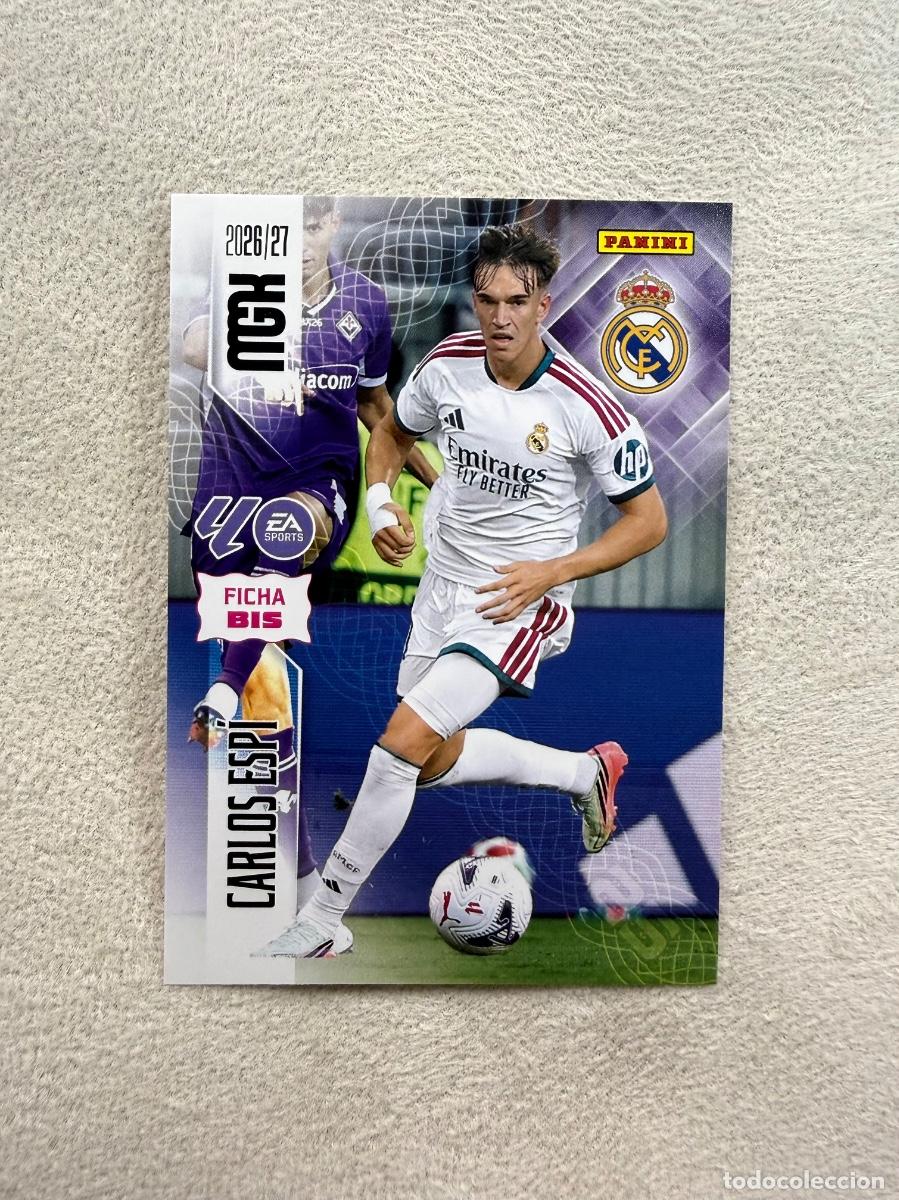 Cromos de Futebol: MEGACRACKS 2026 2027 MGK 26 27 PANINI - Carlos Espi Real Madrid