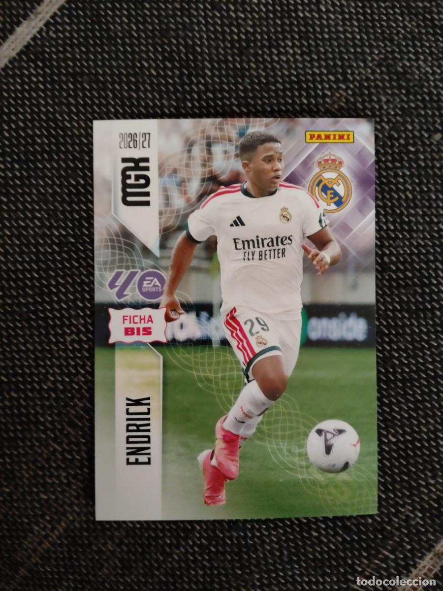Football Stickers: 231 bis endrick real Madrid megacracks 2026-27